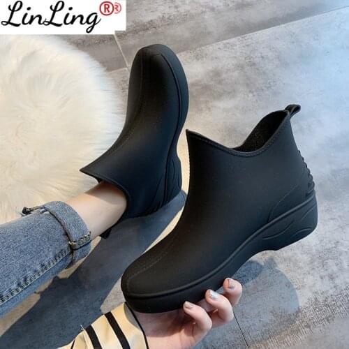 LINLING Women's Ankle Boots