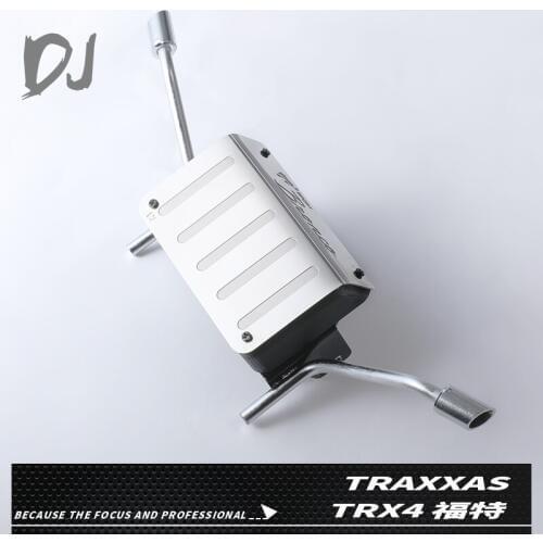 TRAXXAS TRX-4 Metal Simulation Fuel Tank with Exhaust Pipe DJC-9157