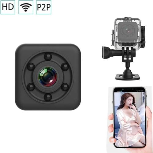 Outdoor Surveillance Micro Camera Home Security Mini Sports Action Video Waterproof Camera Shell Microcamera spy WiFi IP Cam