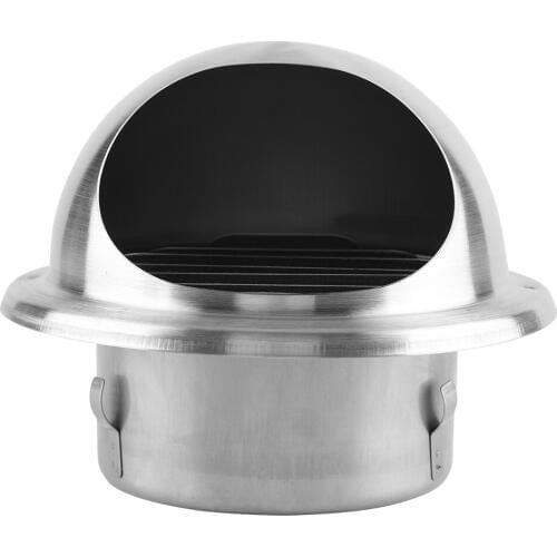 Stainless Steel Adjustable Wall Ceiling Home Air Vent Round Ventilation Duct Cover