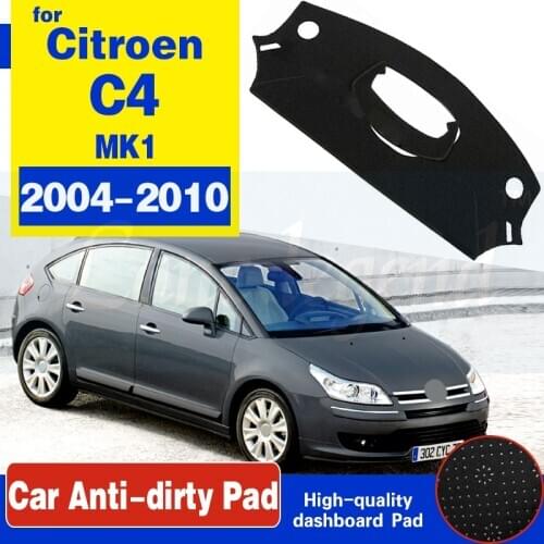For Citroen C4 MK1 2004 2005 2006 2007 2008 2009 2010 Anti-Slip Mat Dashboard Cover Sunshade Dashmat Accessories C4 Pallas Coupe