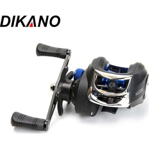 7.2:1 Left/Right Baitcasting Reel with Magnetic Brake High Speed Casting Fishing Reel 8KG Max Drag Fishing Acessory