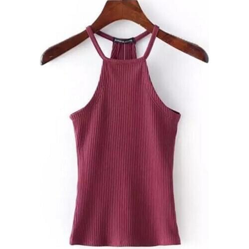 Sexy Off Shoulder Knitted Camis Women Bustier O Neck Elastic Tube Camis Female Knitting Camis Autumn Basic Tops