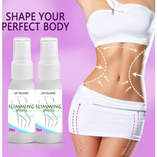 Cellulite-free Slimming Spray 30ml 2pcs Body Cream Slim Slim Waist Beautiful Legs Reduce Tummy Fat Burning Spray Fat Burning