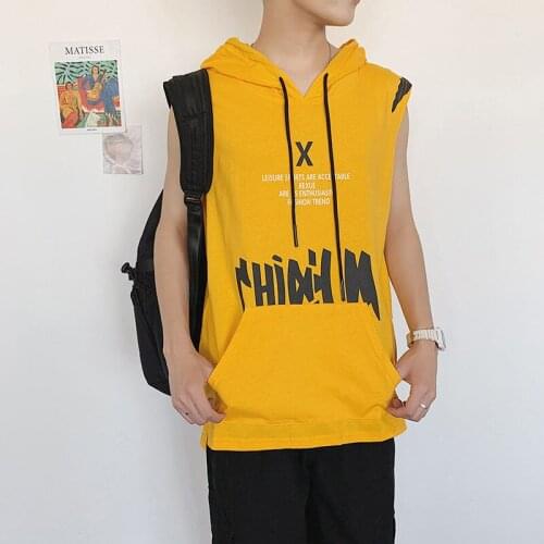 VERSMA Men's Sleeveless T-Shirts