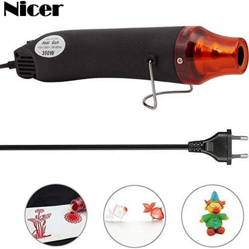 220V/110V Electric Hot Air Gun Heat Gun Hot Air Desoldering Gun With Supporting Seat DIY Tools