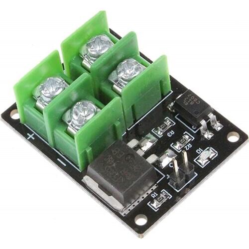 3V 5V Low Control High Voltage 12V 24V 36V switch Mosfet Module For Arduino Connect IO MCU PWM Control Motor Speed 22A