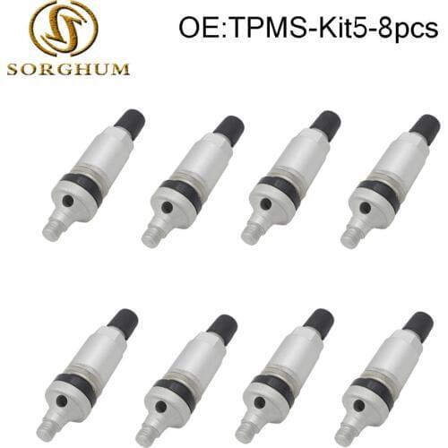 8pcs TPMS Tire Pressure Sensor Valve Stems Rebuild Kit High Quality TPMS-Kit5