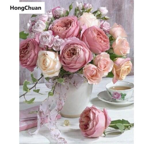 Fast delivery "u, retro flower" 5D DIY square/round diamond painting mosaic diamond cross stitch home decoration art gift