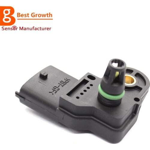MAP Boost Pressure Sensor For RENAULT LAGUNA MEGANE SCENIC GRAND VITARA 1.9 DCI DDIS 8200375080 223650754R -0281002709 BG001Y095