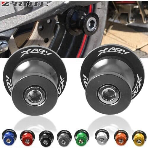 For HONDA X-ADV XADV 8mm CNC Aluminum Motorcycle Swingarm Spools Slider Swingarm Stand Screws Slider Protector XADV 750