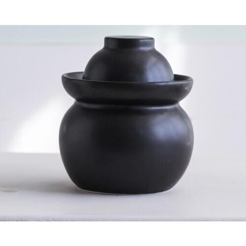 Ceramic Pickles Jar Mini Kimchi Pot Korea Pickled Vegetable Cabbage Sealed Container Sauerkraut Storage Jar Food Pickling Bottle