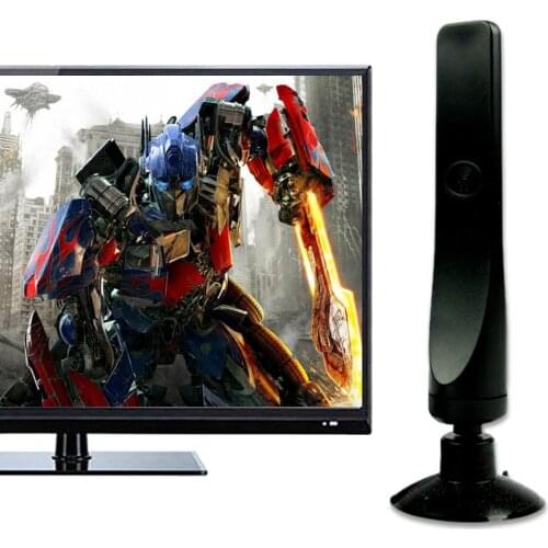 YCDC Indoor digital TV antenna DVB-T 12dBi Booster HD IEC interface HDTV antenna ATSC ISDB TV Interior Antennas Amplifier