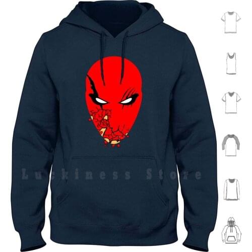 Red Hood hoodies Red Hood Red Hood And The Outlaws Comic Comics Bat Family Cool Cracked Mask