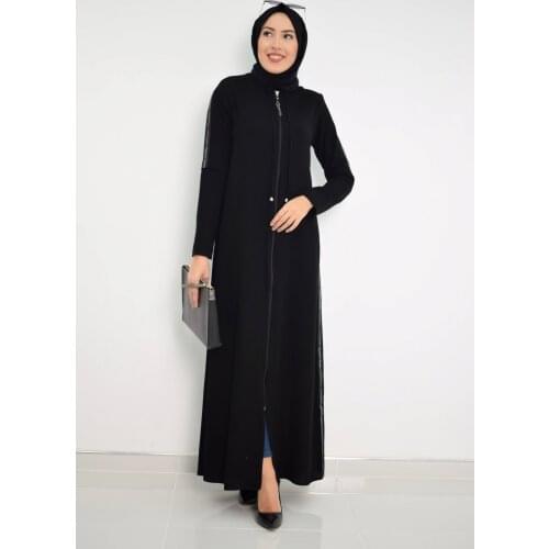 MC2014 Women Long Sleeve Muslim Abaya women hijab clothing lace detailed Dress Muslim Dress Islam European Clothing Dresses