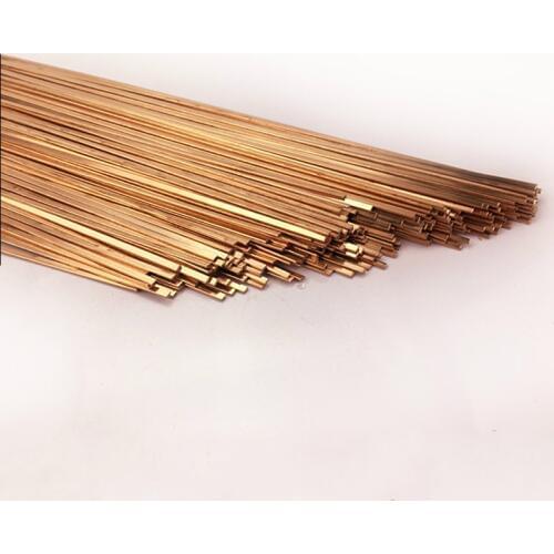 10pcs 1.2X3.2X500mm flat silver electrode low temperature phosphor copper welding rod BCu93P