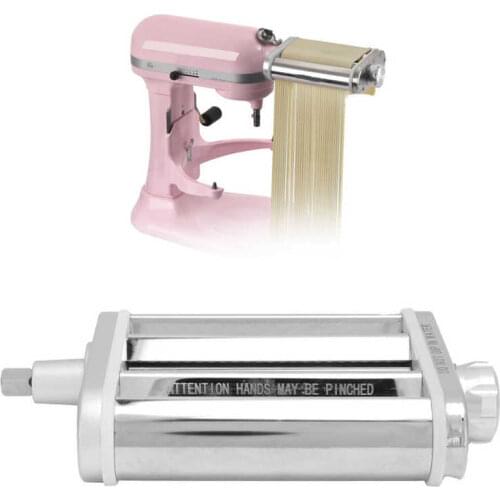Pasta Maker Roller Cutter Attachment Stainless Steel Spaghetti Noodles Making Tools Accessories