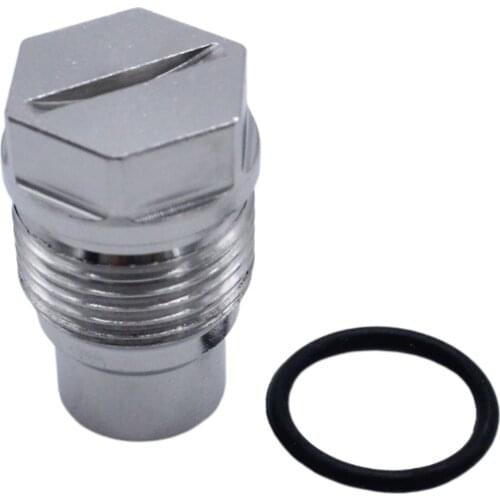 Race Fuel Rail Plug Valve Stainless Steel for Chevy GMC 6.6l Duramax 2005-2010