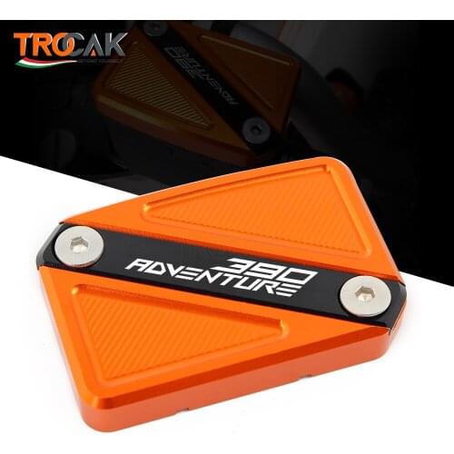 High Quality For KTM 390 Adventure 2020 DUKE 125 200 390 Duke 250 rc390 Motorbike CNC Front Brake Fluid Reservoir Cover Cap