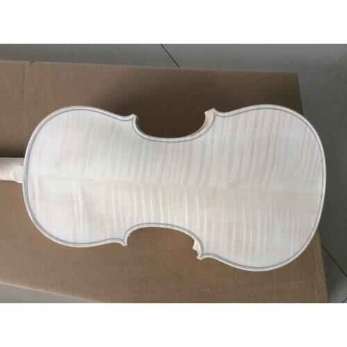 Top grade violin 4/4 in white Guarneri model 1741@1 ,full hand made violin