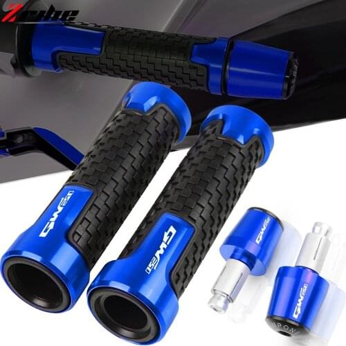 Motorcycle 7/8" 22mm Handlebar Grip End Handle Bar Cap End Plug For SUZUKI GW250 INAZUMA 2012 2013 2014 2015 2016 2017 2018 2019