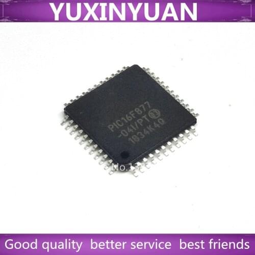 2PCS PIC16F877-04/PT PIC16F877 TQFP44 16F877 QFP