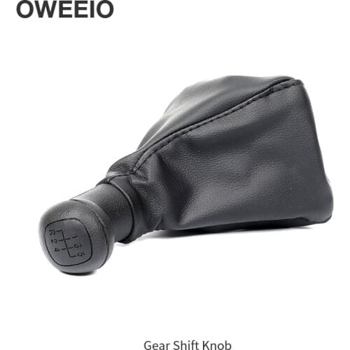 OWEEIO 5 Speed Gear Shift Knob Shifter Knob w/ Dust Cover Gear Shift Head Dust Cover for Benz VITO 638 1996 1997 1998 1999 2000