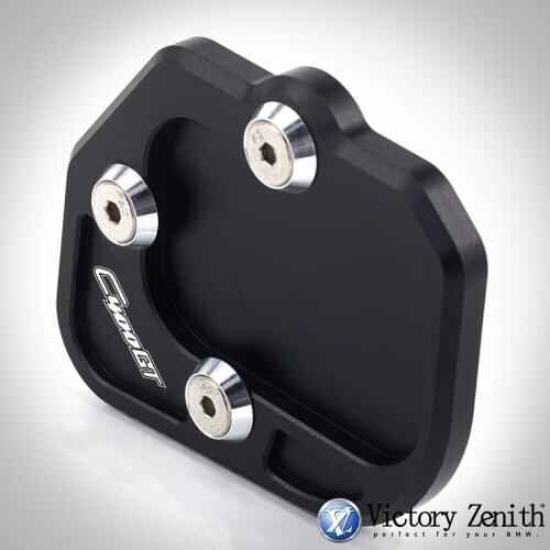 C400 GT Logo Accessories Stand Pad Plate For BMW C 400 GT C400GT C 400GT all year Kickstand Enlarger Support Extension