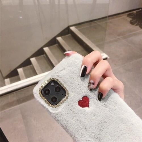 For Samsung Galaxy A42 A02S A21S A90 A70 A50 A40 A10 A81 A71 A51 A41 A31 A21 A11 A01 M51 M31 M21 Fashion Love Candy Plush Case