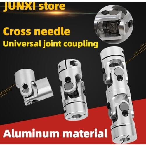 Precision cross universal joint shaft coupling WSD single double joint telescopic universal joint needle bearing steel coupling