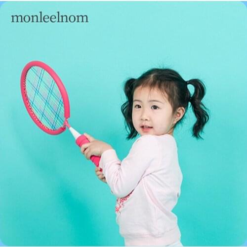 Monleelnom Badminton Racket Elementary School Children 3-12 Years Old Kindergarten Baby Outdoor Sports Toy