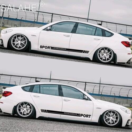 Car Door Side Body Sticker For Skoda Octavia 2 A7 A5 Fabia Rapid Superb Yeti Mazda 3 6 CX-5 CX-7 Lada Granta Kalina Priora Niva