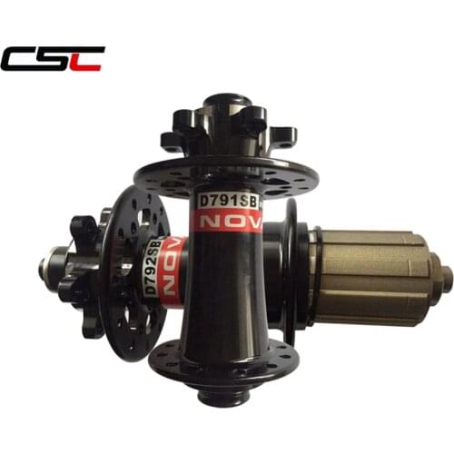Novatec D791SB D792SB MTB Hub 24/28/32 Holes Mountain Bicycle Disc Brake Hubs 12X100mm,15X100mm/ 12X142mm Thru Axle or QR