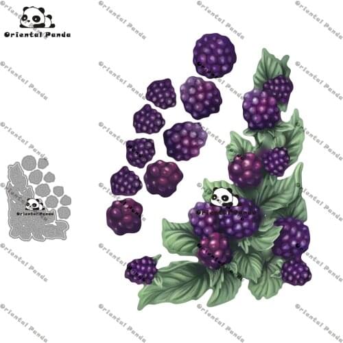 New Dies 2020 Camper Van Metal BlackBerry cluster Dies diy Dies photo album cutting die Scg new Die for 2021 craft fall fruit
