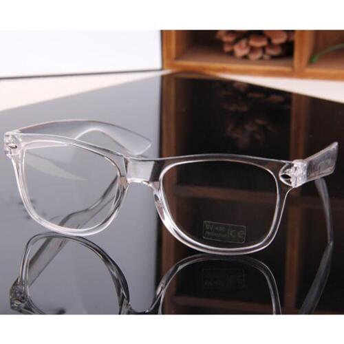 New Design Crystal Clear Frame Transparent Frame General Acetate Eyeglasses Square Eye Spectacle Clear Lens Fake Glasses Frame