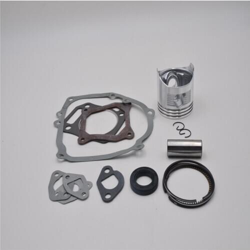 Durable piston and free head gasket pin and clips rings suitable for honda gx160 gx200 5.5 6.5hp engine