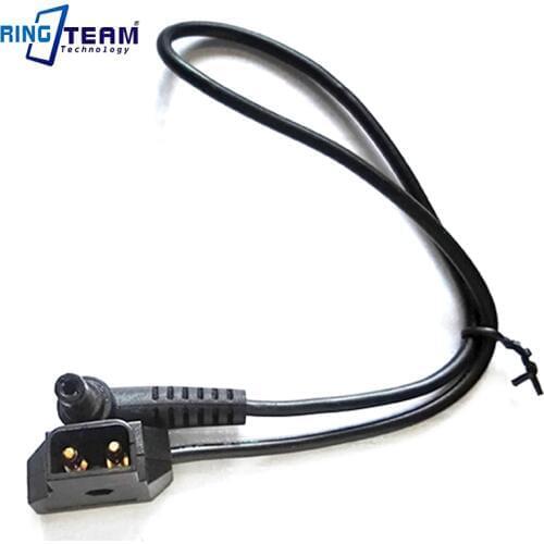 D-Tap Male to Right Angle DC 5.5x2.5mm Power Supply Cable 50cm for BMCC BMPC / BlackMagic Cinema / Production Cameras