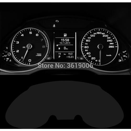 TOMMIA For Audi Q5 10-18 Screen Protector HD 4H Dashboard Protection Film Anti-scratches Car Sticker