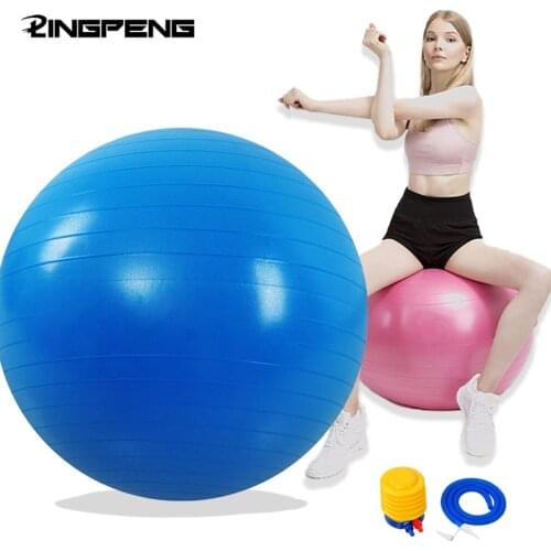Yoga Ball Fitness Thicken Explosion-proof Rhythmic Gymnastics Pilates Equipment Gym Balance Ball 25cm / 55cm / 65cm / 75cm