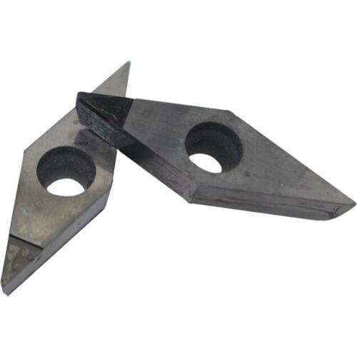 VCGT110302 2pcs CNC PCD Diamond insert For Lathe Tools Inserts lathe tool carbide insert for Lathe cnc Internal Turning Cutter