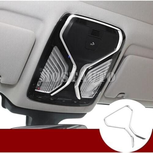 For BMW 5 Series G30 G31 Inner Roof Front Reading Light Trim Cover 2017-2020 1pcs Car Accessories Interior Car Decor Car Trim