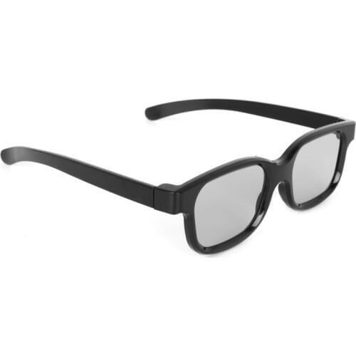 1 PC High Quality Polarized Passive 3D Glasses Black H3 For TV Real D 3D Cinemas