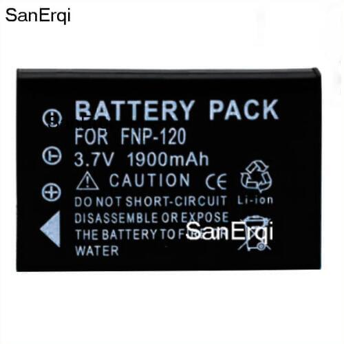 10pcs 3.7V 2000mAH NP-120 FNP120 NP120 rechargeable Camera Battery For FUJIFILM FUJI F10 F11 603 M60 D-LI7 Battery