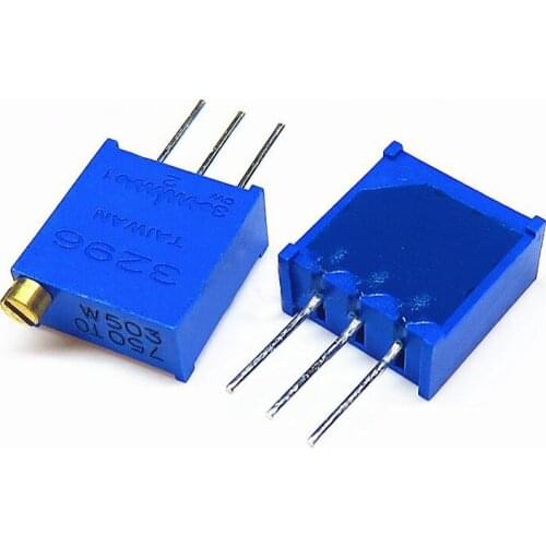 10Pcs/lot 3296W-1-202LF 3296W 202 2k ohm Top regulation Multiturn Trimmer Potentiometer High Precision Variable Resistor