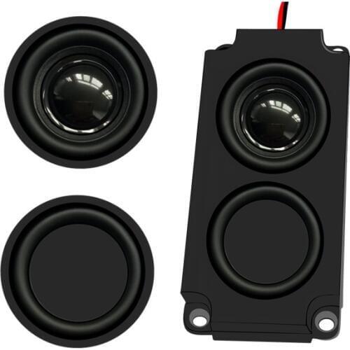 Audio Portable1PC Speakers 10045 LED TV Speaker 8 Ohm 5W Double Diaphragm Bass Computer Speaker DIY For Home Theater