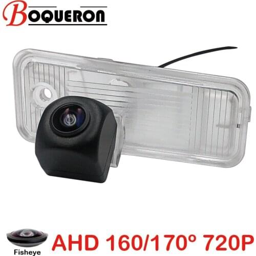 Fisheye 170 720P HD AHD Car Vehicle Rear View Reverse Camera for Hyundai Grand SantaFe DM Grandeur HG Santa Fe for Kia Carens RP