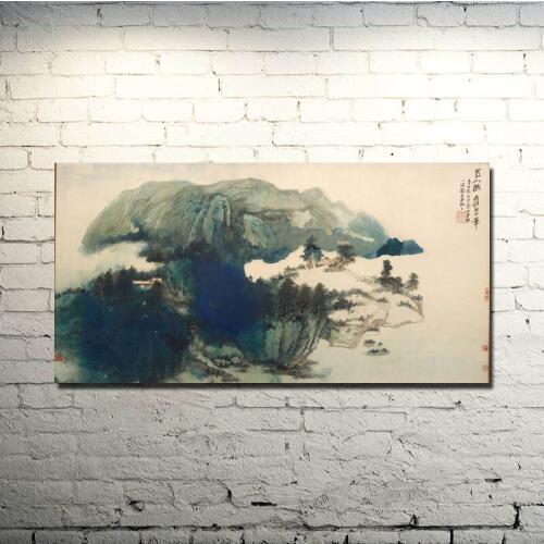 Настенные акварельные картины GZCJHP China At AliExpress