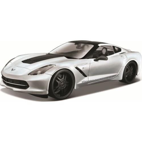 Maisto 1:24 2014 Corvette Stingray Alloy die-cast static car model manufacturer authorized collection gift toy tool