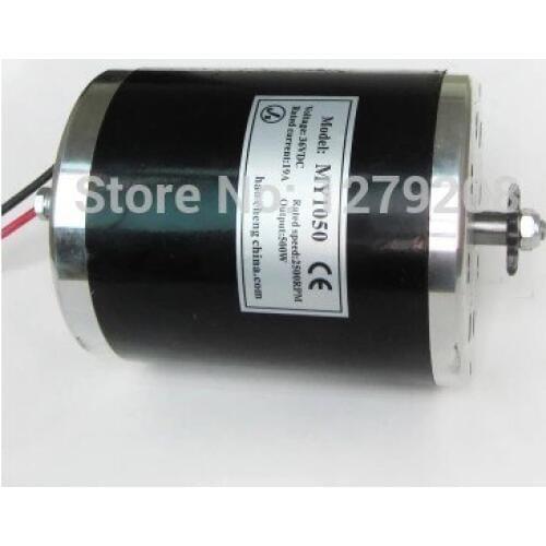 Free shipping MY6812 150W 24V Electric scooter motor with pulley ,electric motors for bikes