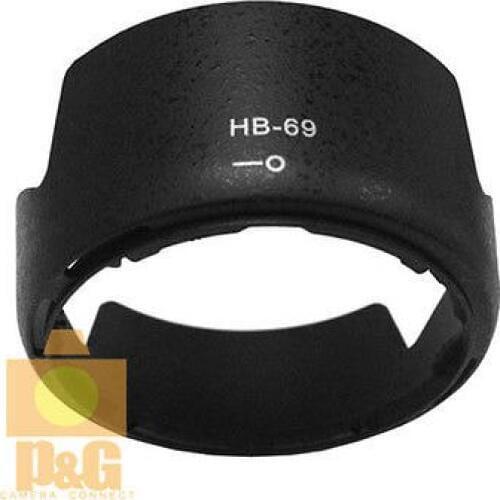 Camera 2PCS NEW HB-69 LENS HOOD FOR NIKON D3200 D3300 D5200 D5300 + 18-55 VR II LENS